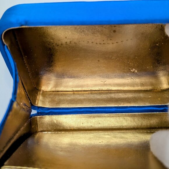 Loewe Blue Box Chain Clutch with Tassel - Picture 11 of 16